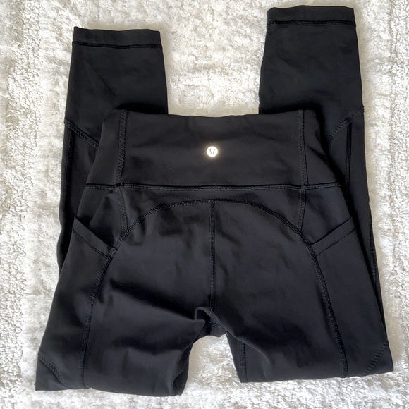 ❌SOLD❌lululemon athletica All The Right Places Crop II 23" Black - Picture 5 of 16